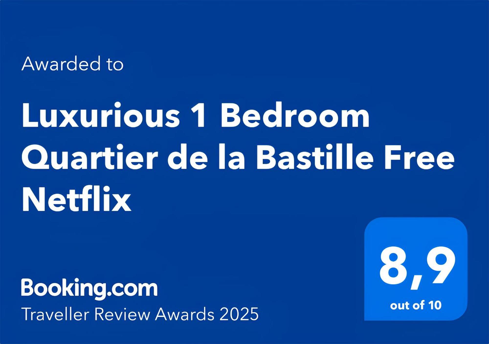 Appartement Luxurious 1 Bedroom Quartier De La Bastille Free Netflix Paris